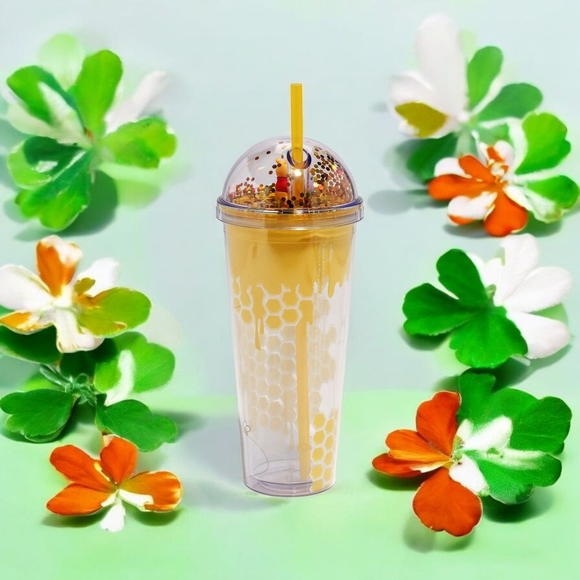 Loungefly Disney Winnie the Pooh Plush Mini Backpack, Tumbler, Wallet & Charm - Picture 15 of 16